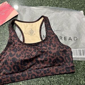 Women's Leopard Print Sports Bra
